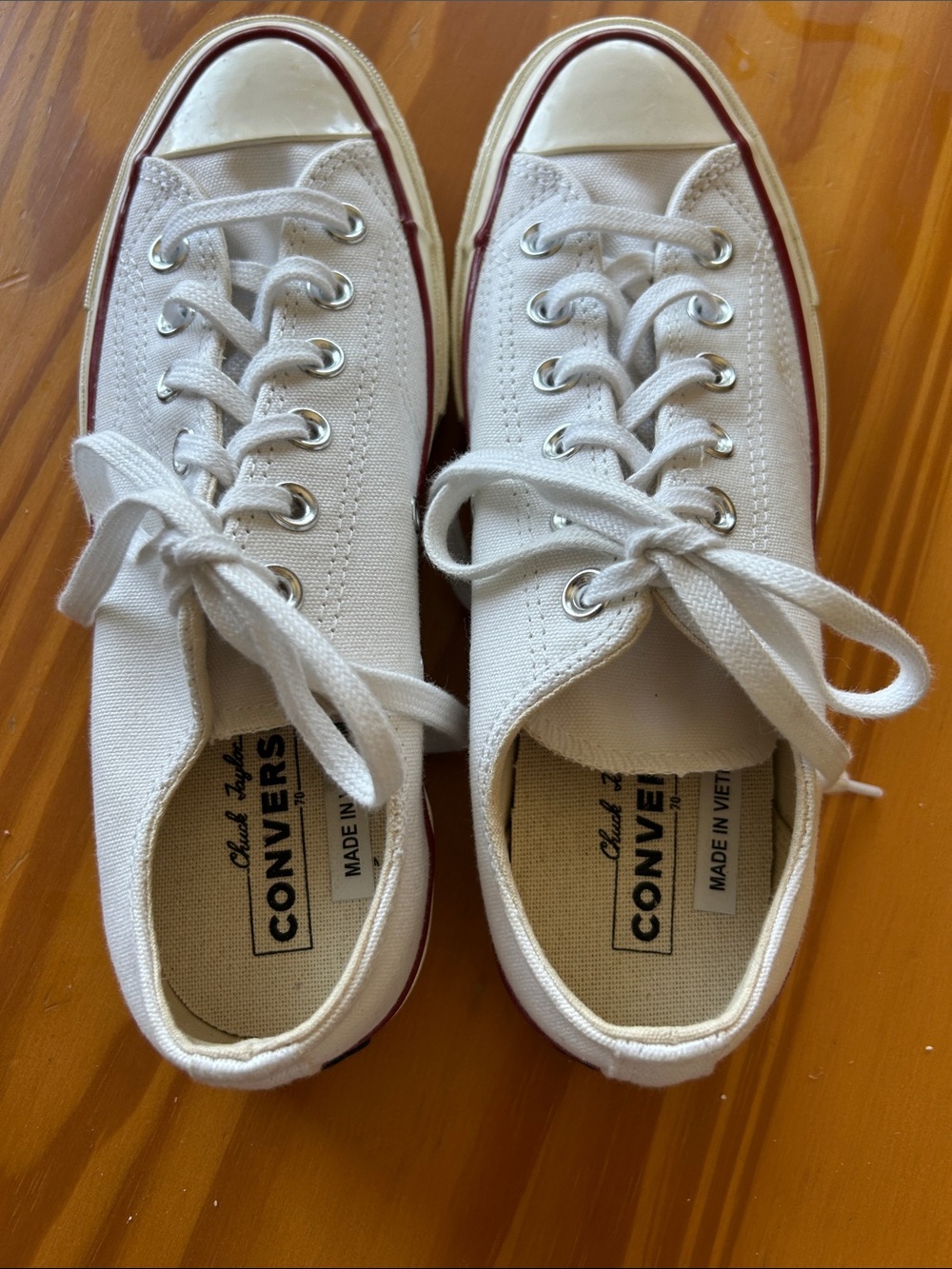 NWOT.  Never worn.  Converse Chuck Taylor All Stars.  Canvas Low-Top Sneakers.